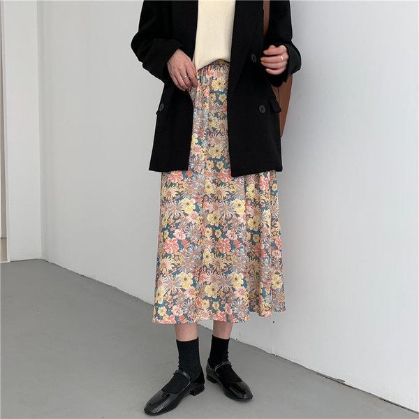 skirts hzirip 2021 summer a-line printed florals skirt streetwear high waist chic sweet vintage all match, Black
skirts hzirip 2021 summer a-line printed florals skirt streetwear high waist chic sweet vintage all match, Black
