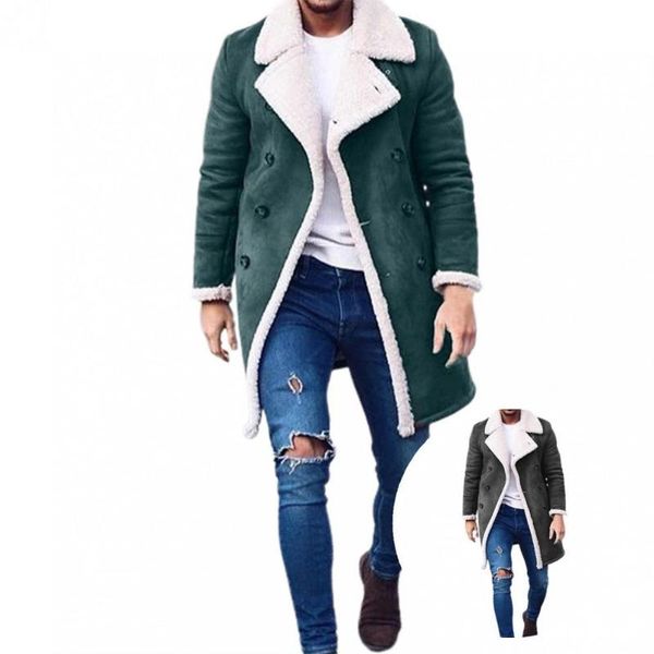men's wool & blends outwear great quick dry winter jacket long coat cardigan for work, Black
men's wool & blends outwear great quick dry winter jacket long coat cardigan for work, Black