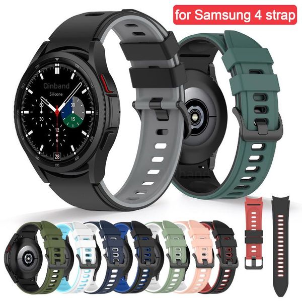 watch bands silicone bracelet for samsung galaxy 4 strap watch4 40 44 classic 42 46mm sport band double color, Black;brown
watch bands silicone bracelet for samsung galaxy 4 strap watch4 40 44 classic 42 46mm sport band double color, Black;brown