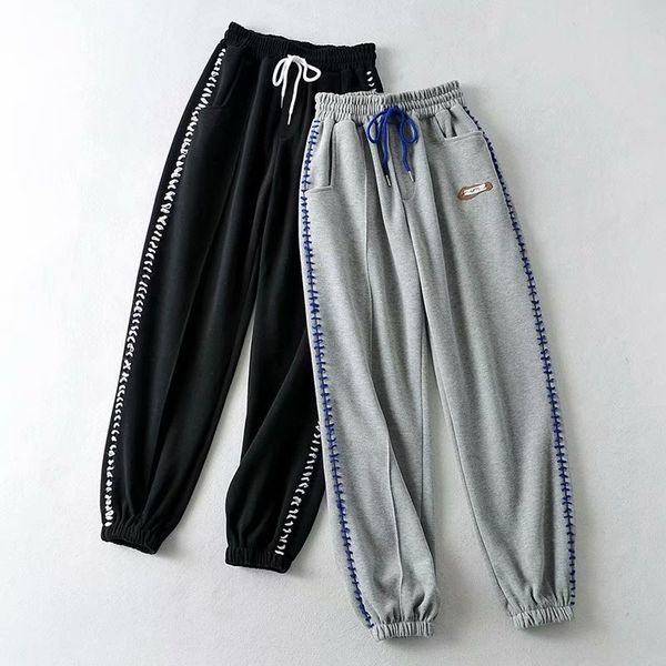 street style leggings women's 2021 spring and autumn new elastic waist lace up sports casual pants, Black
street style leggings women's 2021 spring and autumn new elastic waist lace up sports casual pants, Black