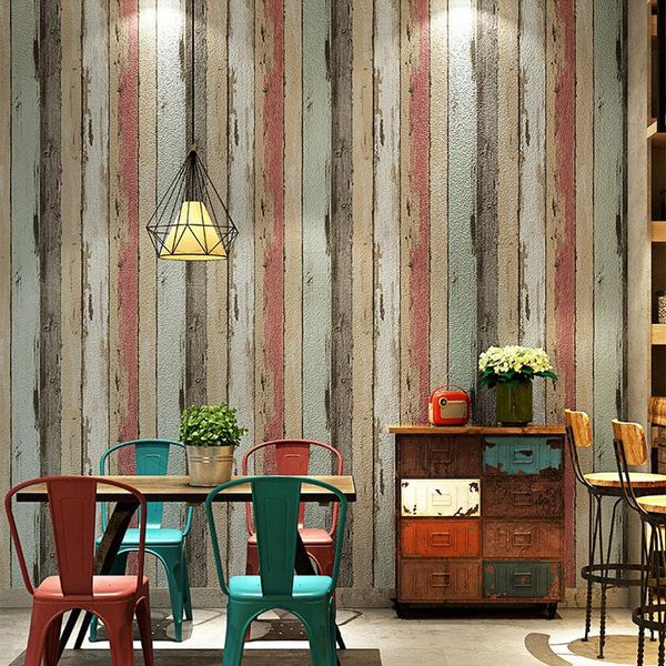 wallpapers pvc waterproof 3d wallpaper vintage simulation wood grain plank industrial wind wall sticker restaurant room store paper
wallpapers pvc waterproof 3d wallpaper vintage simulation wood grain plank industrial wind wall sticker restaurant room store paper