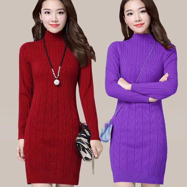 2021 woman plus size casual mid-length knit solid color bottoming versatile thick sweater slim lady autumn winter new fh34, Black;gray
2021 woman plus size casual mid-length knit solid color bottoming versatile thick sweater slim lady autumn winter new fh34, Black;gray