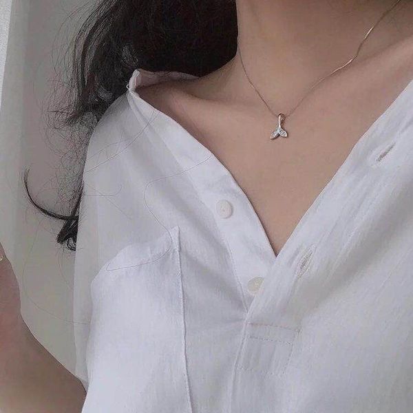 pendant necklaces silver color necklace for woman mermaid choker kpop trendy clavicle chain ladies jewelry neck collares
pendant necklaces silver color necklace for woman mermaid choker kpop trendy clavicle chain ladies jewelry neck collares