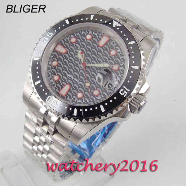 ceramic sterile dial 40 mm jubilee sapphire date automatic gentlemen clock, Slivery;brown
ceramic sterile dial 40 mm jubilee sapphire date automatic gentlemen clock, Slivery;brown