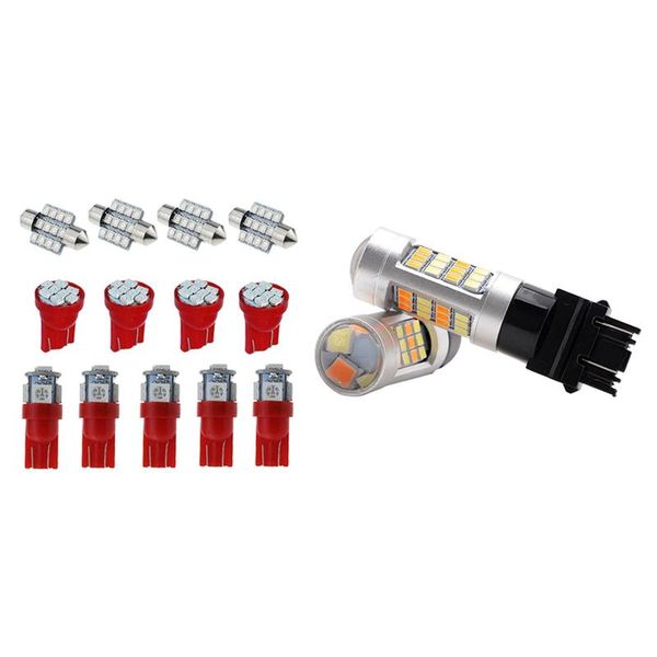 interior&external lights 13x red car led & 2x error white/amber 3157 42smd 3528 drl switchback turn signal parking light bulb
interior&external lights 13x red car led & 2x error white/amber 3157 42smd 3528 drl switchback turn signal parking light bulb