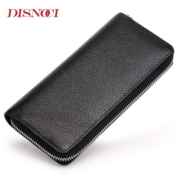 wallets disnoci genuine leather mens wallet fashion zipper large capacity men purse cow brand design man 12 card holder, Red;black
wallets disnoci genuine leather mens wallet fashion zipper large capacity men purse cow brand design man 12 card holder, Red;black