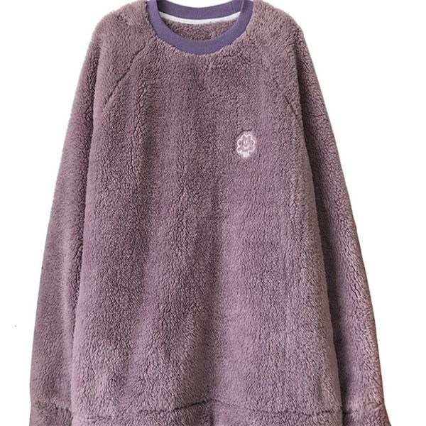 2021 new nantao embroidered hairy guard women's head plus thick autumn and winter loose korean version of the student round co ewol, Black
2021 new nantao embroidered hairy guard women's head plus thick autumn and winter loose korean version of the student round co ewol, Black