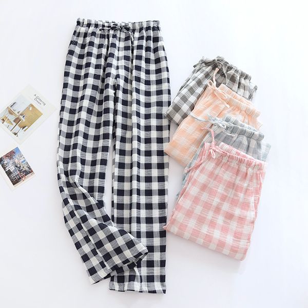 men's pants japanese spring and autumn couples cotton plaid trousers summer casual home women pajama cute bottoms qaly, Black
men's pants japanese spring and autumn couples cotton plaid trousers summer casual home women pajama cute bottoms qaly, Black