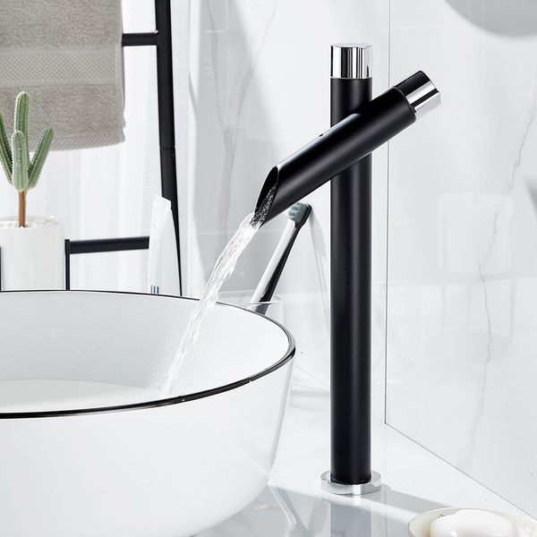 2021 new creative waterfall faucet basin of sink black mixer single lever bathroom accessories faucets z9s7
2021 new creative waterfall faucet basin of sink black mixer single lever bathroom accessories faucets z9s7