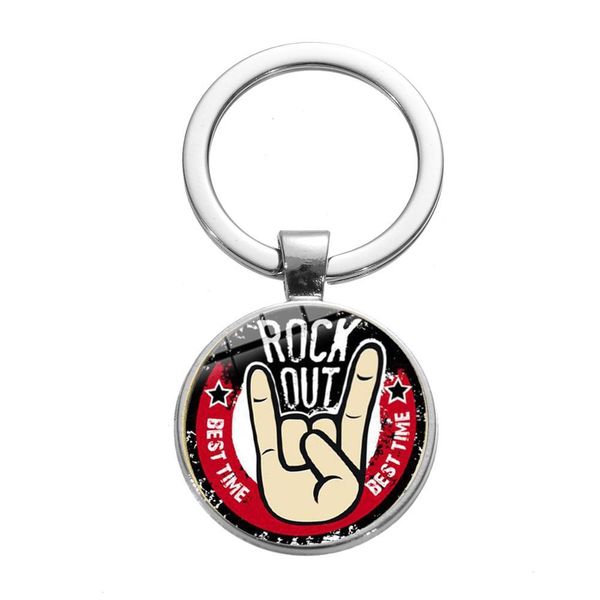 rock music let's rock forever keychain funny p print glass dome pendant key chain fans for love band concert jewelry, Silver
rock music let's rock forever keychain funny p print glass dome pendant key chain fans for love band concert jewelry, Silver