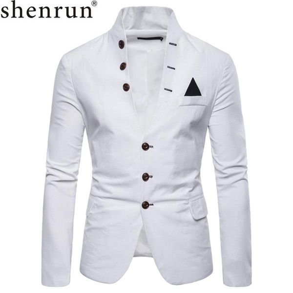 men's suits & blazers shenrun fashion stand-up collar casual jacket black khaki navy blue red white male young men slim fit suit jacket, White;black
men's suits & blazers shenrun fashion stand-up collar casual jacket black khaki navy blue red white male young men slim fit suit jacket, White;black