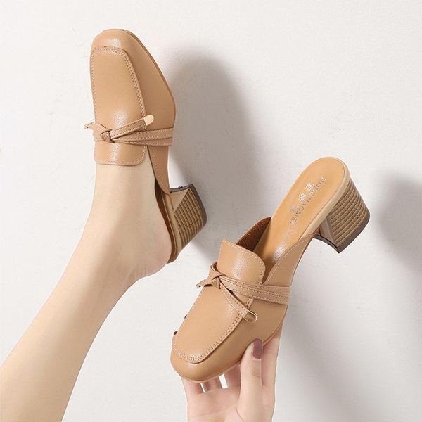 women 2021 summer fashion new casual high heel closed toe mules solid color wild flip flops outdoor slides, Black
women 2021 summer fashion new casual high heel closed toe mules solid color wild flip flops outdoor slides, Black