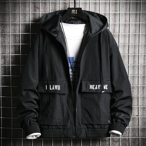 men's jackets large autumn spring large solid men's jacket loose jacket hoodie 2021 zipper brand clothing, Black;brown
men's jackets large autumn spring large solid men's jacket loose jacket hoodie 2021 zipper brand clothing, Black;brown