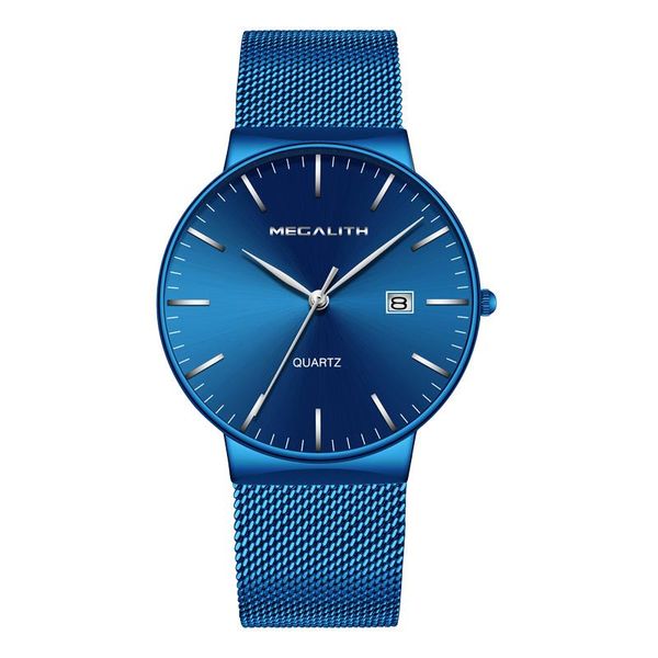 wristwatches megalith men watches slim date wrist watch clock male blue mesh strap sports quartz relogios masculino 0047, Slivery;brown
wristwatches megalith men watches slim date wrist watch clock male blue mesh strap sports quartz relogios masculino 0047, Slivery;brown