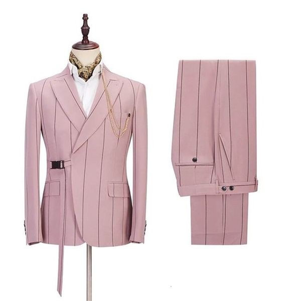 men's suits & blazers more recent design homme wide stripe men's suits fit fine wedding tux groom suit blazer prom 2's pant j, White;black
men's suits & blazers more recent design homme wide stripe men's suits fit fine wedding tux groom suit blazer prom 2's pant j, White;black