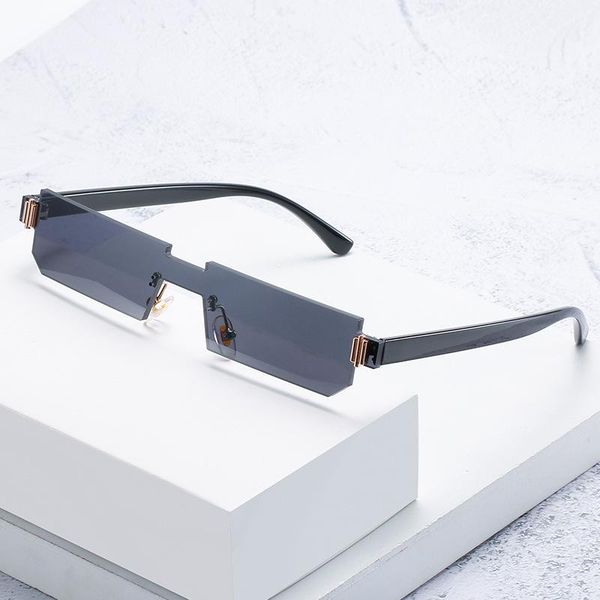 sunglasses 2021 fashion square small women retro vintage one piece rimless sun glasses men clear lens shades uv400 eyewear, White;black
sunglasses 2021 fashion square small women retro vintage one piece rimless sun glasses men clear lens shades uv400 eyewear, White;black
