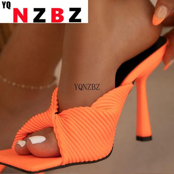 slippers yqnzbz 2021 summer pleated orange women slipper fashion slides ladies elegant thin high heel outdoor sandals shoes, Black
slippers yqnzbz 2021 summer pleated orange women slipper fashion slides ladies elegant thin high heel outdoor sandals shoes, Black