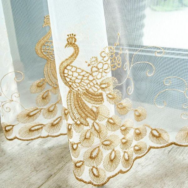 curtain & drapes tulle curtains for living room decoration modern peacock design sheer voile shrink resistant embroidery bedroom
curtain & drapes tulle curtains for living room decoration modern peacock design sheer voile shrink resistant embroidery bedroom