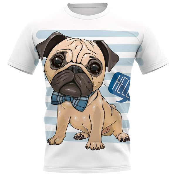 cloocl cartoons cute pug 3d printed t-shirts mens casual clothes slim short sleeve harajuku t shirts teens, White;black
cloocl cartoons cute pug 3d printed t-shirts mens casual clothes slim short sleeve harajuku t shirts teens, White;black