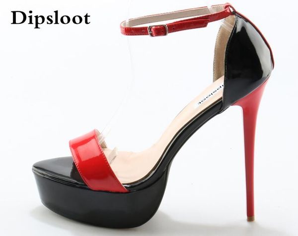 ladies 16 cm ultra high heels mixed color strappy sandals women platform cover heels ankle strap stage club sandal shoes, Black
ladies 16 cm ultra high heels mixed color strappy sandals women platform cover heels ankle strap stage club sandal shoes, Black