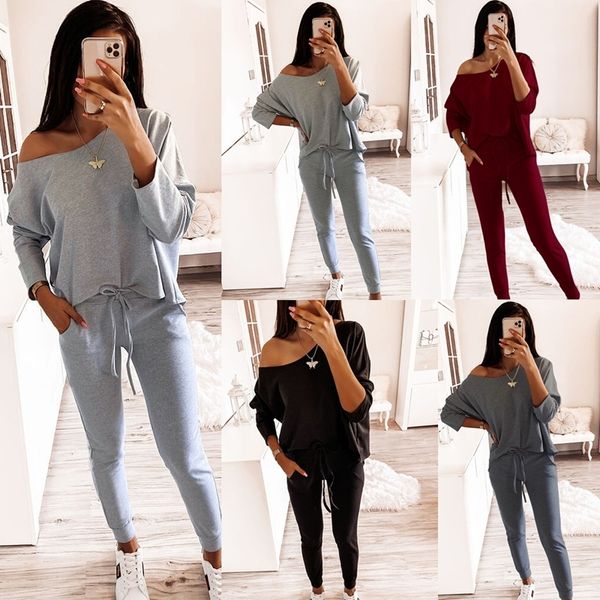 2021 new nervuras 2 pea pijamas moda slida fora do ombro manga longa + rendas at calas conjunto duas peas ipoc 15dc, White
2021 new nervuras 2 pea pijamas moda slida fora do ombro manga longa + rendas at calas conjunto duas peas ipoc 15dc, White