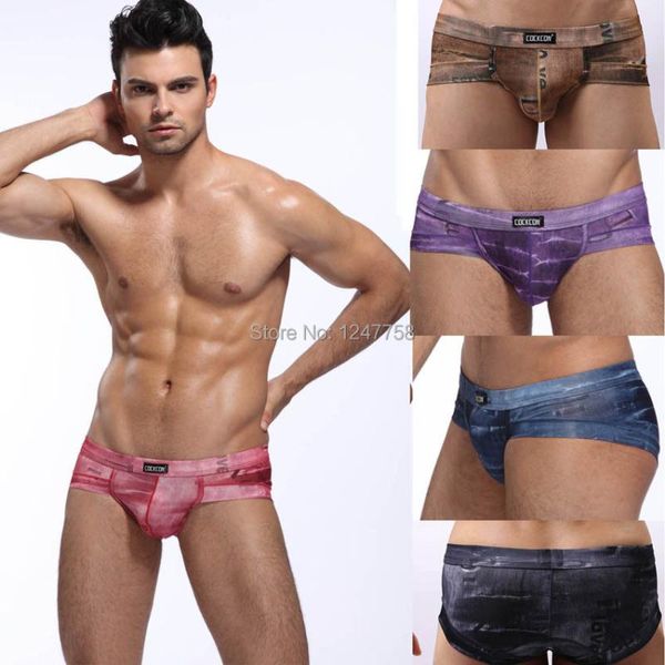 underpants men's smooth & soft jeans style underwear cowboy pattern pouch briefs, Black;white
underpants men's smooth & soft jeans style underwear cowboy pattern pouch briefs, Black;white