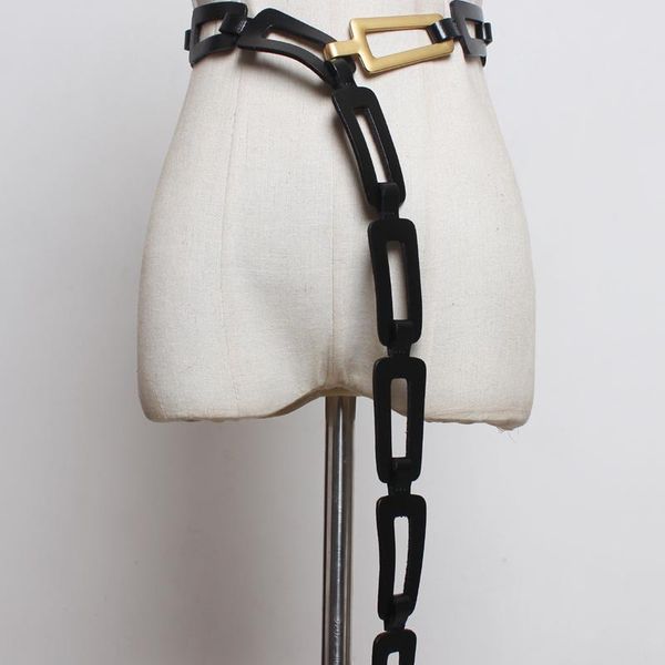 belts harness for women leather belt female ins wind hollow decorative sash in-suit sweater coat skirt long girdle, Black;brown
belts harness for women leather belt female ins wind hollow decorative sash in-suit sweater coat skirt long girdle, Black;brown