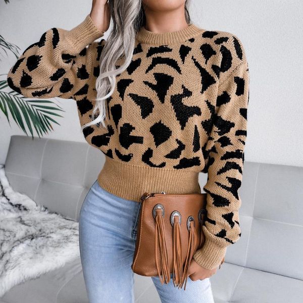 women's sweaters women leopard knitted pullover sweater 2021 autumn winter animal print long sleeve female pullovers casual y2k, White;black
women's sweaters women leopard knitted pullover sweater 2021 autumn winter animal print long sleeve female pullovers casual y2k, White;black