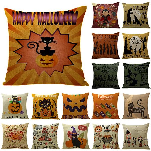 cushion/decorative pillow halloween decorative case cartoon black cat pumpkin print cushion cover office home decor sofa throw 45x45cm
cushion/decorative pillow halloween decorative case cartoon black cat pumpkin print cushion cover office home decor sofa throw 45x45cm