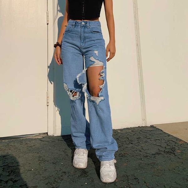 ripped for women baggy jeans vintage high tail friends biker woman broek denim streetwear 2021, Blue
ripped for women baggy jeans vintage high tail friends biker woman broek denim streetwear 2021, Blue