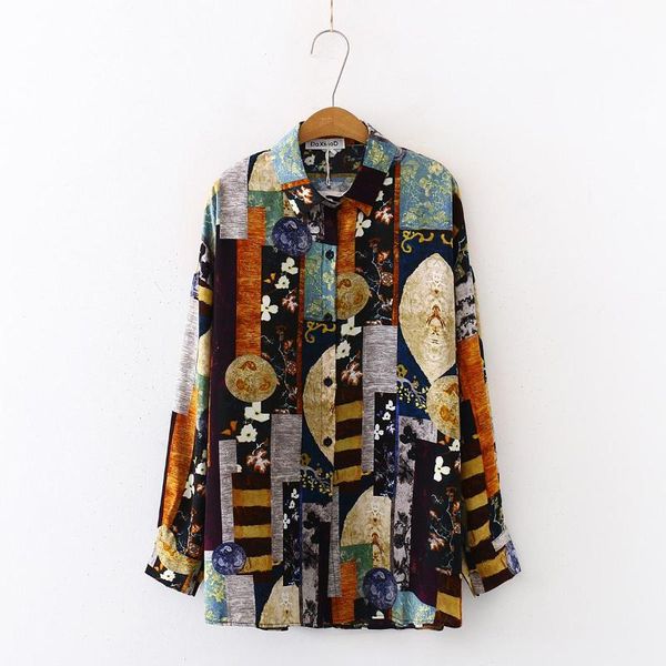 women's blouses & shirts 2021 summer spring chiffon retro long sleeve female blusas mujer, White
women's blouses & shirts 2021 summer spring chiffon retro long sleeve female blusas mujer, White