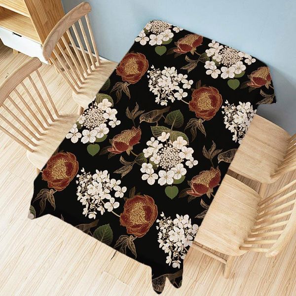 table cloth black red flower tropical plant palm leaves water resistant cotton linen wall tapestry floral furniture cover
table cloth black red flower tropical plant palm leaves water resistant cotton linen wall tapestry floral furniture cover