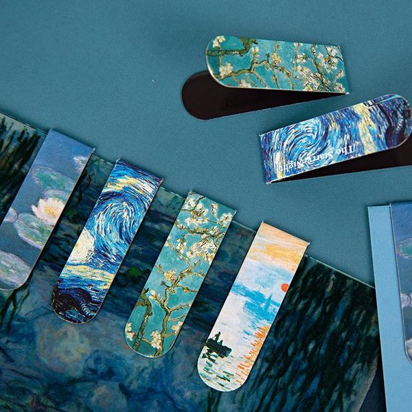 bookmark apricot flower starry sky magnetic bookmarks van gogh series diy decoration books mark page stationery student office supply
bookmark apricot flower starry sky magnetic bookmarks van gogh series diy decoration books mark page stationery student office supply