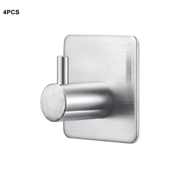 hooks & rails 4pcs adhesive heavy duty wall waterproof stainless steel for hanging coat hat towel robe hook 
hooks & rails 4pcs adhesive heavy duty wall waterproof stainless steel for hanging coat hat towel robe hook
