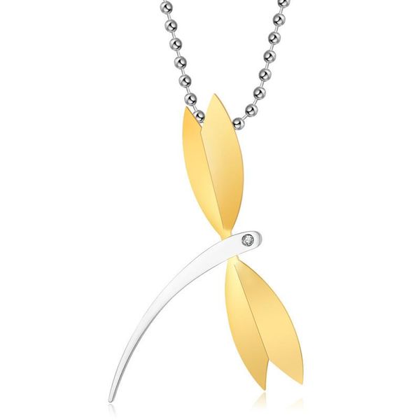 pendant necklaces all-match stereo dragonfly stainless steel women's pendants for female friend women jewelry creativity gift wholesale, Silver
pendant necklaces all-match stereo dragonfly stainless steel women's pendants for female friend women jewelry creativity gift wholesale, Silver