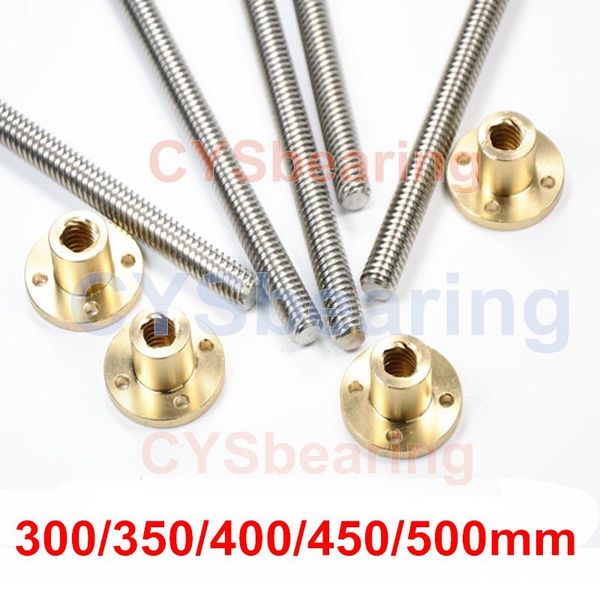 bearings t10 lead screw 300mm 350mm 400mm 450mm 500mm 3d printer parts od 10mm pitch 2mm stainless steel with brass nut
bearings t10 lead screw 300mm 350mm 400mm 450mm 500mm 3d printer parts od 10mm pitch 2mm stainless steel with brass nut