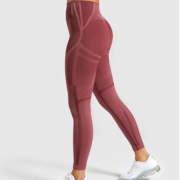 seamless yoga pants women sports fitness pants high waist stretch nine-point leggings running squat proof workout tummy control, White;red
seamless yoga pants women sports fitness pants high waist stretch nine-point leggings running squat proof workout tummy control, White;red