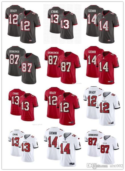 men women youth tampa bay buccaneers 14 chris godwin red 12 tom brady grey 87 rob gronkowski white football jersey 13 mike evans, Black;red
men women youth tampa bay buccaneers 14 chris godwin red 12 tom brady grey 87 rob gronkowski white football jersey 13 mike evans, Black;red