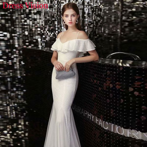 2021 arrival robe mariage sequin boat neck evening vestidos vestido de noiva party gowns y04k, White;black
2021 arrival robe mariage sequin boat neck evening vestidos vestido de noiva party gowns y04k, White;black