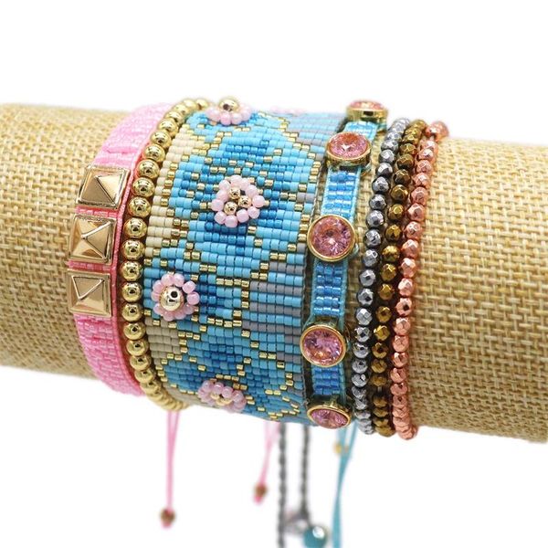 charm bracelets grapes summer miyuki bracelet flower pattern jewelry bohemian mujer moda beach women handmade pulseras gifts wholesale, Golden;silver
charm bracelets grapes summer miyuki bracelet flower pattern jewelry bohemian mujer moda beach women handmade pulseras gifts wholesale, Golden;silver