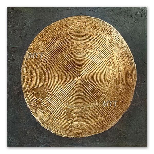 paintings 100% hand-painted gold foil thick acrylic circle picture design oil painting canvas wall art interior home decor hangings1
paintings 100% hand-painted gold foil thick acrylic circle picture design oil painting canvas wall art interior home decor hangings1