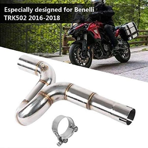 motorcycle exhaust middle mid link pipe without muffler stainless steel for benelli trk502 trk 502 2021 2021
motorcycle exhaust middle mid link pipe without muffler stainless steel for benelli trk502 trk 502 2021 2021