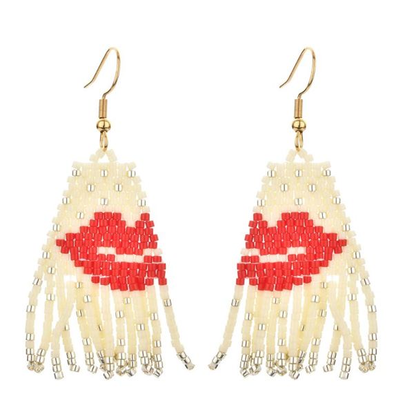 dangle & chandelier zmzy fashion handmade hoop earrings boho miyuki beads earing women lips tassel jewelry wholesale pendientes, Silver
dangle & chandelier zmzy fashion handmade hoop earrings boho miyuki beads earing women lips tassel jewelry wholesale pendientes, Silver