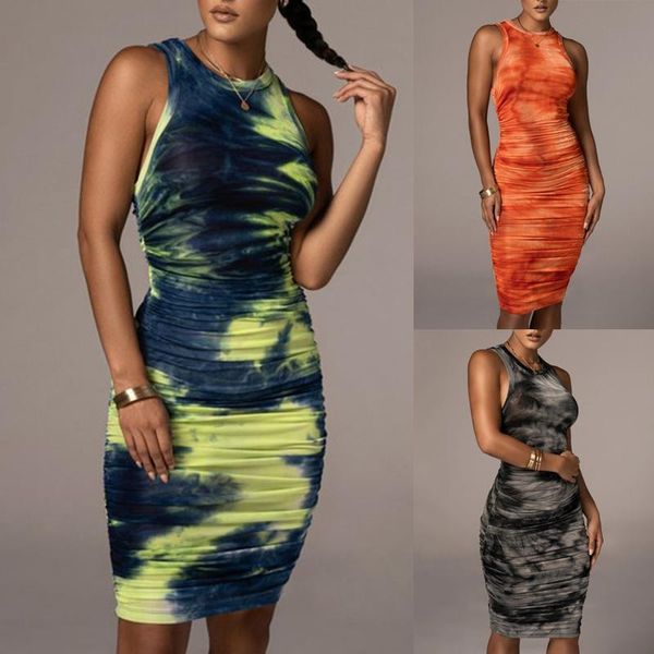 women's fashion new gorgeous slim sleeveless vest o-neck tie-dye dress thin shoulder strap slim dresses women's short, Black;gray
women's fashion new gorgeous slim sleeveless vest o-neck tie-dye dress thin shoulder strap slim dresses women's short, Black;gray
