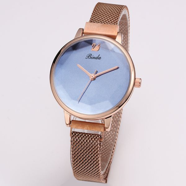 binda light luxury womens watch fashion simple trend temperament ultra thin steel strip waterproof couple quartz, Slivery;brown
binda light luxury womens watch fashion simple trend temperament ultra thin steel strip waterproof couple quartz, Slivery;brown