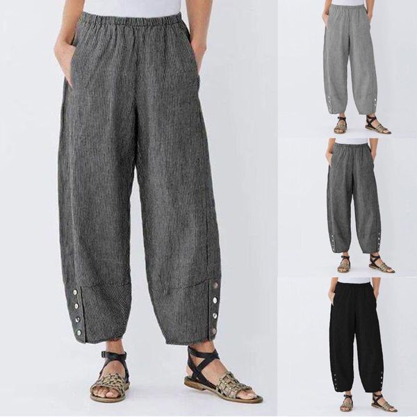 women's pants & capris women harem vintage printed cotton linen button wide leg trousers retro casual pocket pantalon elastic waist loo, Black;white
women's pants & capris women harem vintage printed cotton linen button wide leg trousers retro casual pocket pantalon elastic waist loo, Black;white