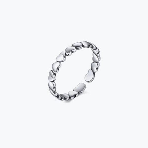 cluster rings foxanry minimalist 925 sterling silver heart for women couples engagement jewelry terndy hollow party accessories gift, Golden;silver
cluster rings foxanry minimalist 925 sterling silver heart for women couples engagement jewelry terndy hollow party accessories gift, Golden;silver