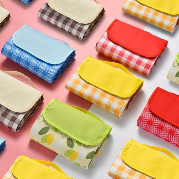 blankets spring outing beach moisture-proof picnic mat portable grass tent outdoor folding waterproof customization blanket