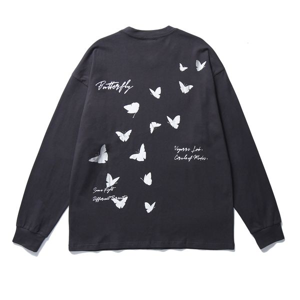 new streetwear 2021 butterfly print long sleeve t autumn hip hop oversized tshirts harajuku loose t-shirt casual tees shirts l0n9, White;black
new streetwear 2021 butterfly print long sleeve t autumn hip hop oversized tshirts harajuku loose t-shirt casual tees shirts l0n9, White;black