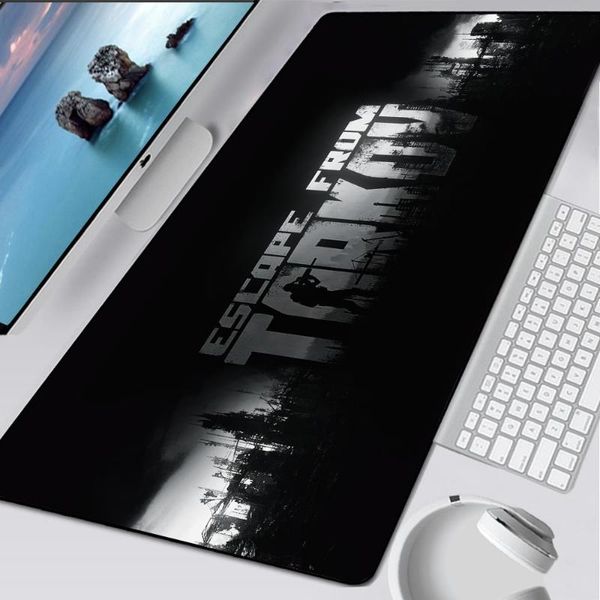 mouse pads & wrist rests escape from tarkov pad large gaming gamer play mats computer accessories xxl mousepad keyboard rubber pc desk carpe